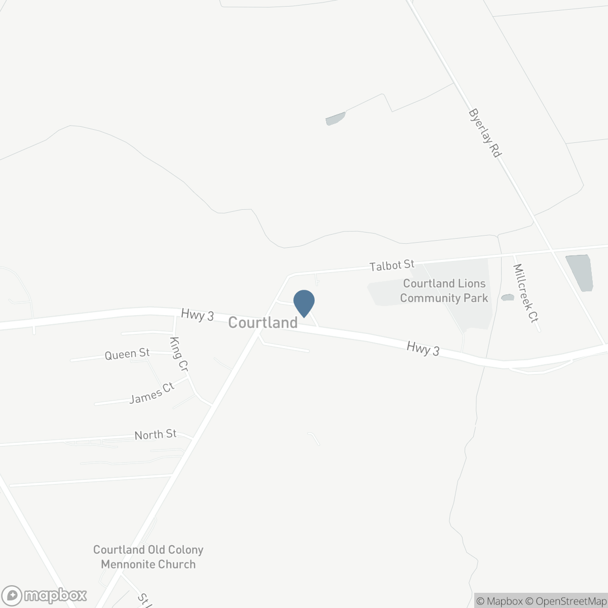 267 MAIN STREET S, Courtland, Ontario N0J 1E0